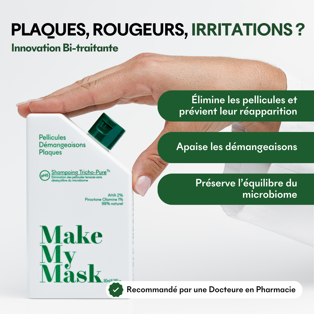 Shampoing anti-pelliculaire naturel