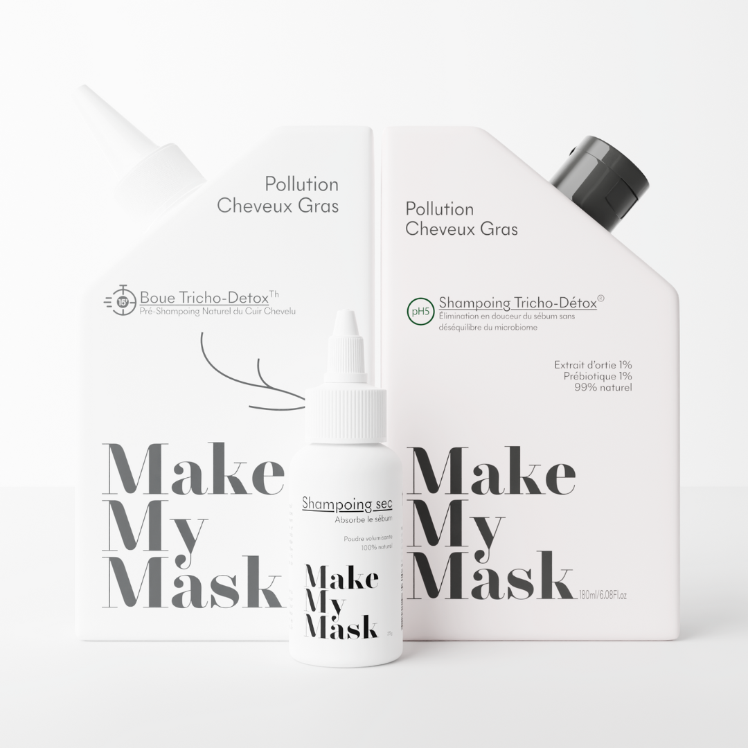 Protocole Détox Cheveux Gras - MakeMyMask