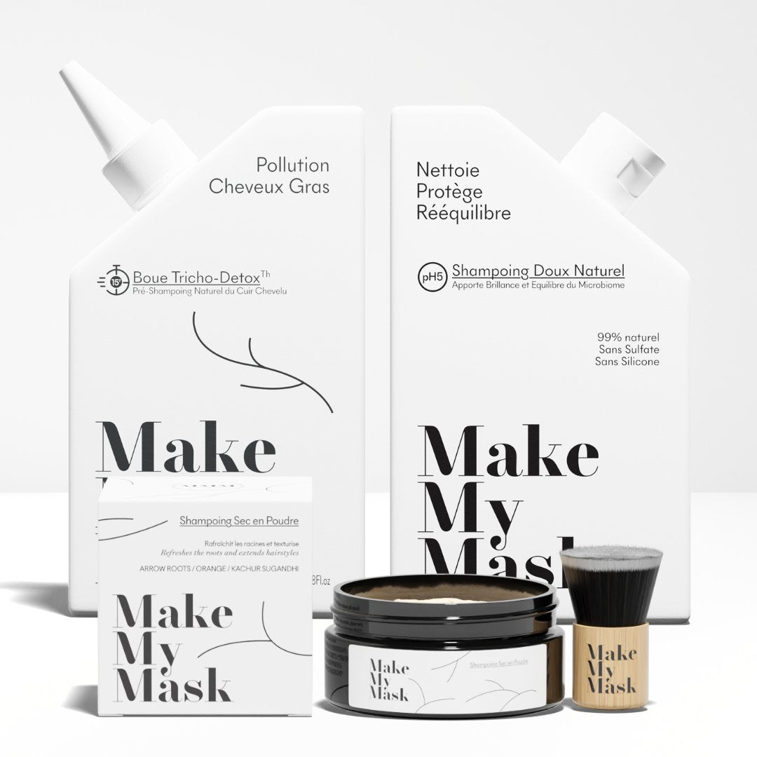 Oily Hair - MakeMyMask