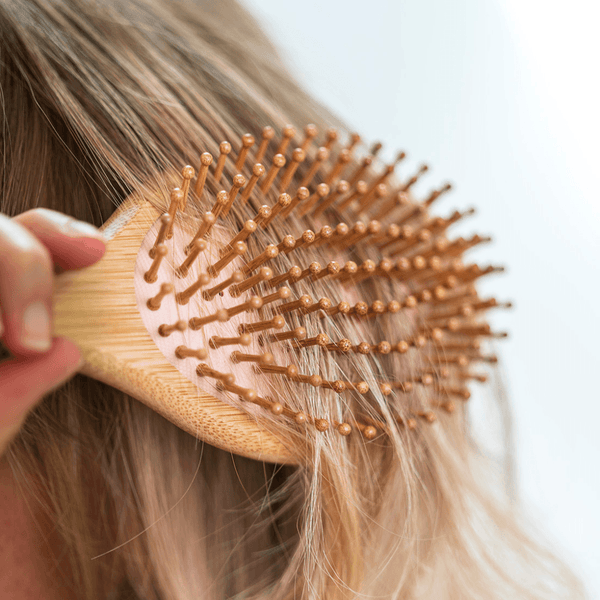 Brosse magnétique cheveux fins cassants fragiles et pellicules