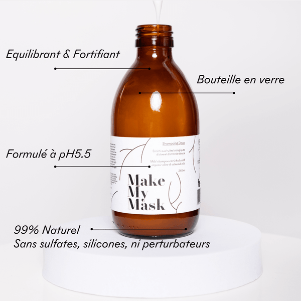 Natürliches Shampoo pH5 240 ml - MakeMyMask