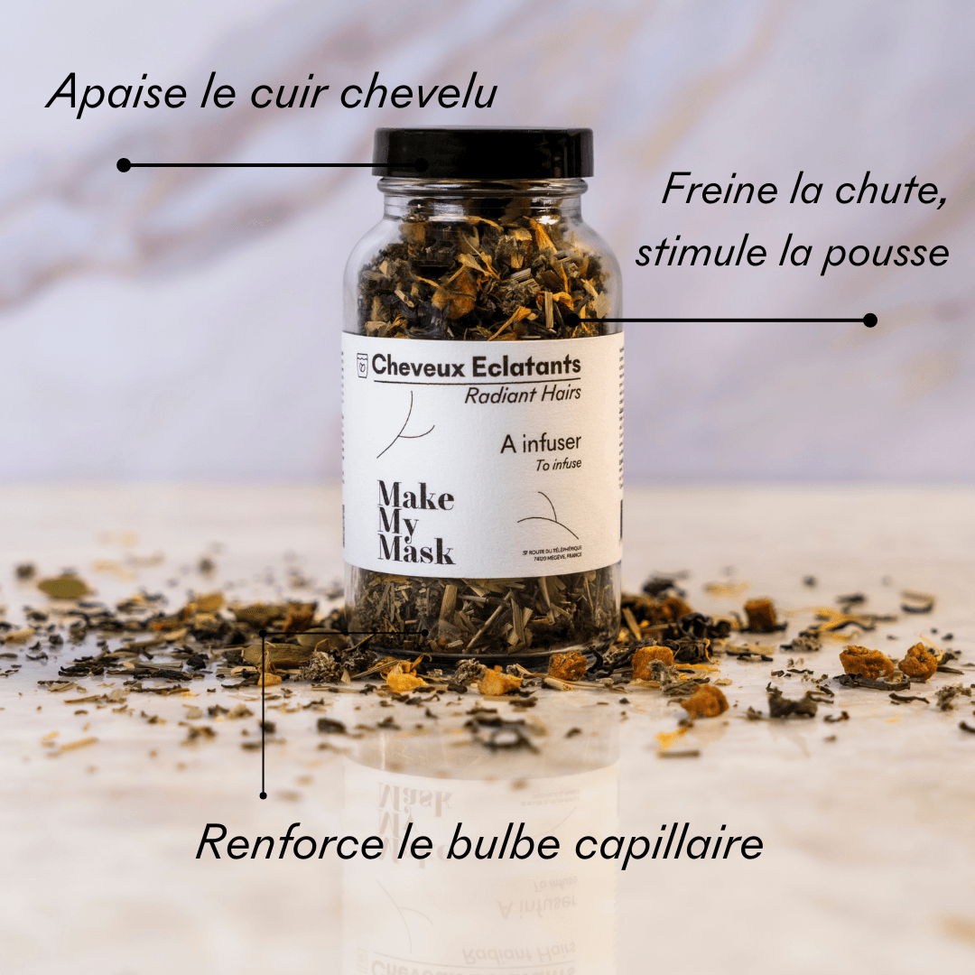 Infusion Cheveux éclatants - MakeMyMask