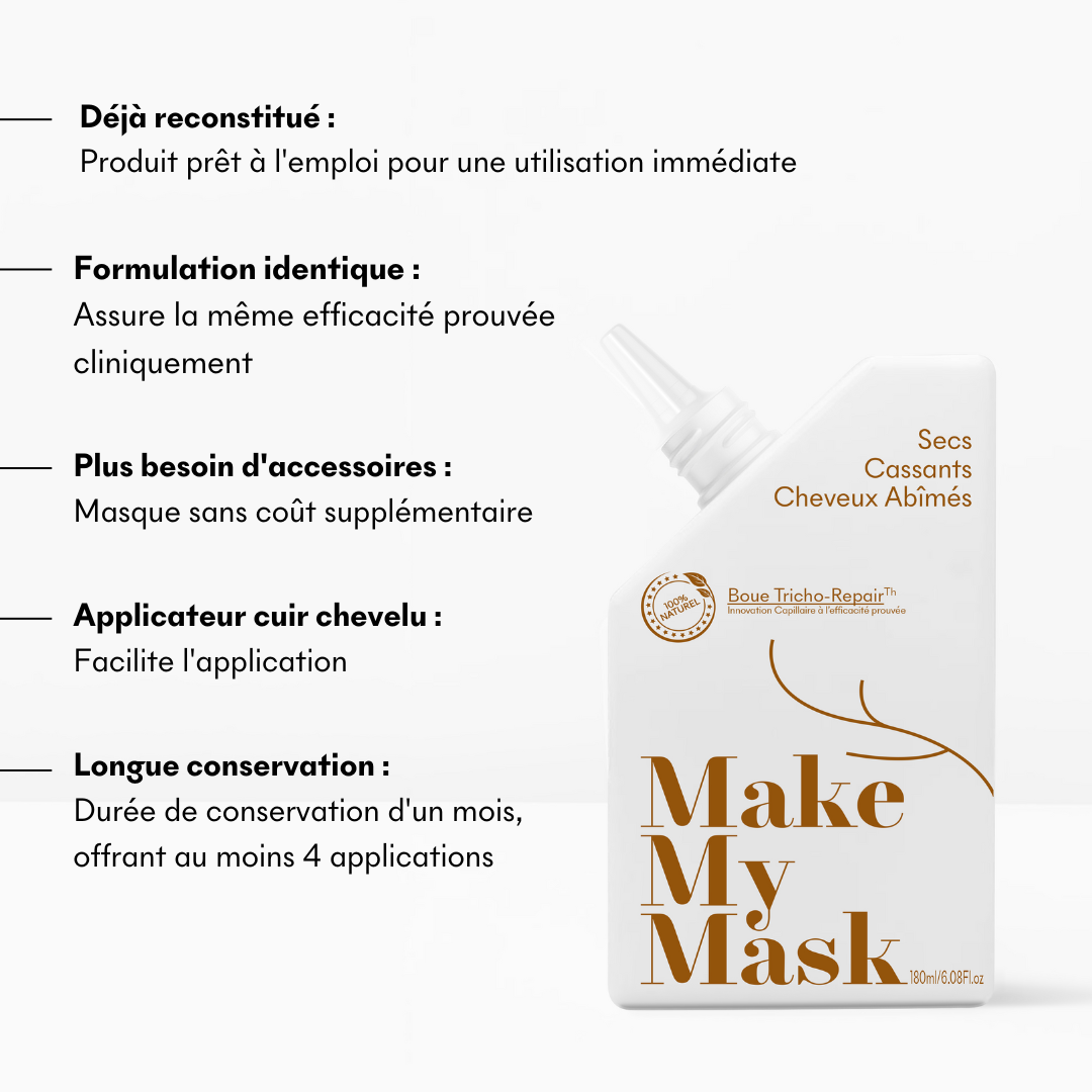 Masque efficace naturel cheveux secs