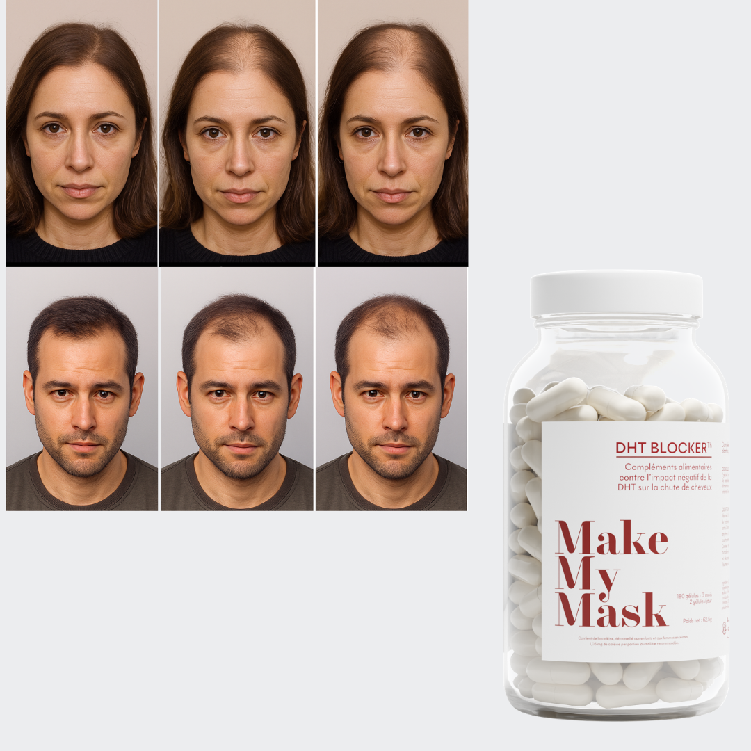 DHT Blocker Anti-Hormonal Hair Loss 3 MONTHS