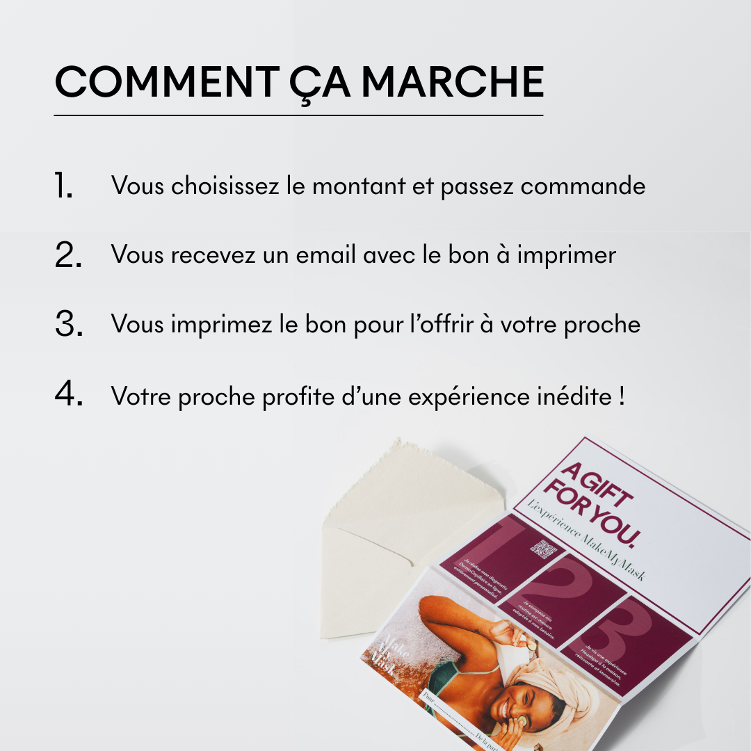 e-Carte Cadeau MakeMyMask