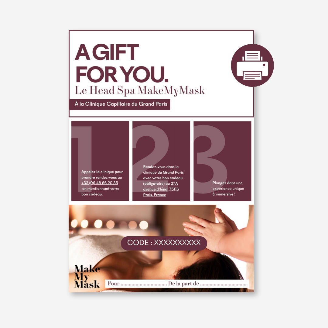 Head Spa MakeMyMask – Clinique du Grand Paris