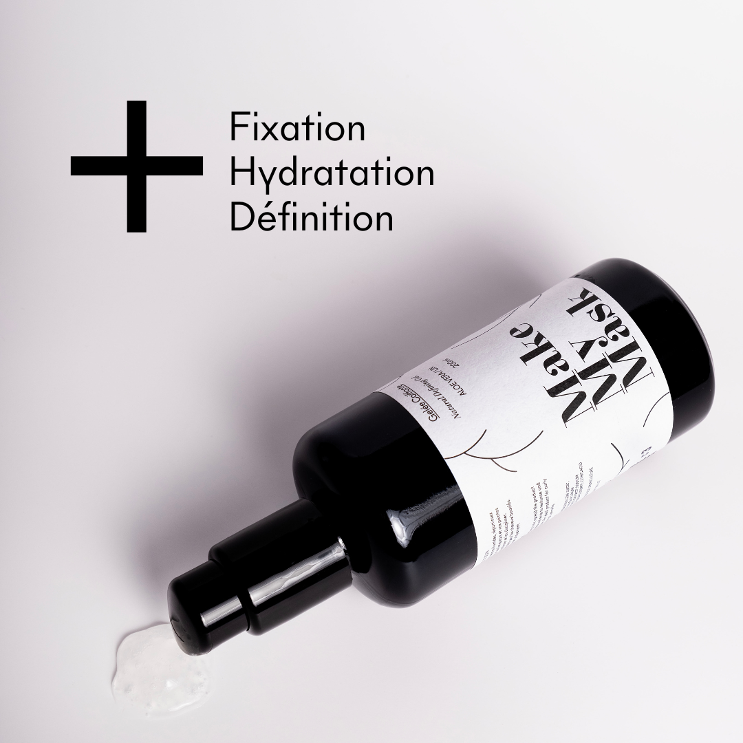 Gel Coiffant Aloe Vera & Lin - MakeMyMask