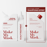 OFFRE 2 Gommages Anti-Chute = 1 Shampoing offert