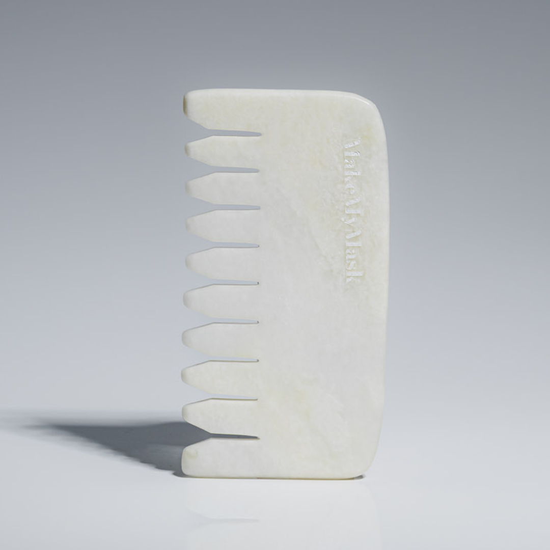 Peigne Énergisant en Quartz Nacré