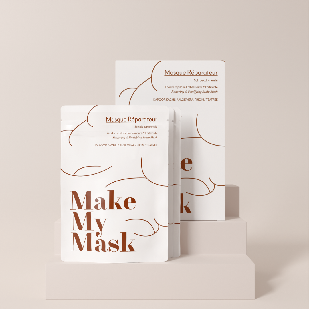 Repairing powder masks