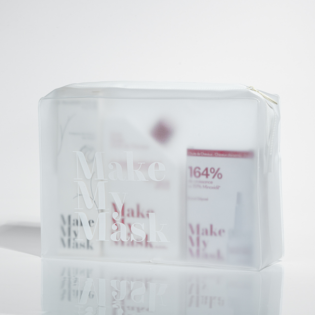 Trousse de toilette transparente